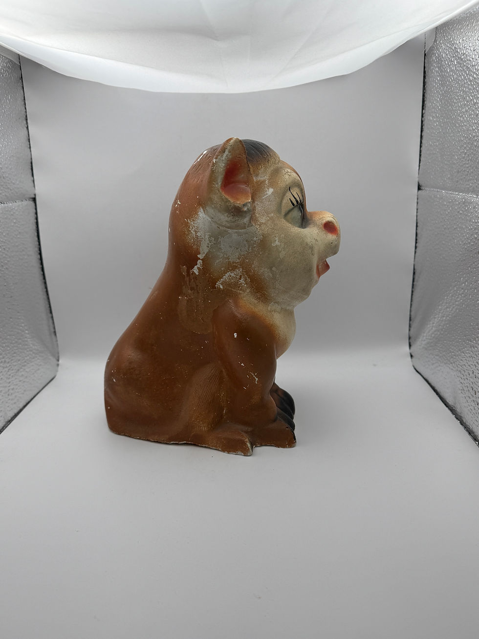 Thumbnail: Vintage 1940s Large Ferdinand the Bull - Chalkware