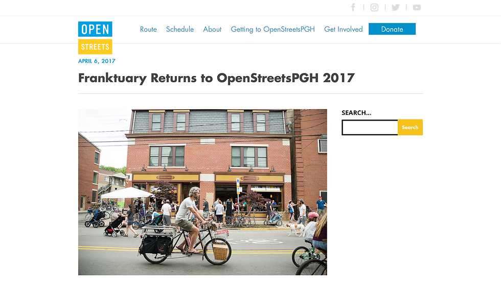 Franktuary Returns Blog