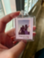 Chaveiro polaroid - Presente para amigo (a)