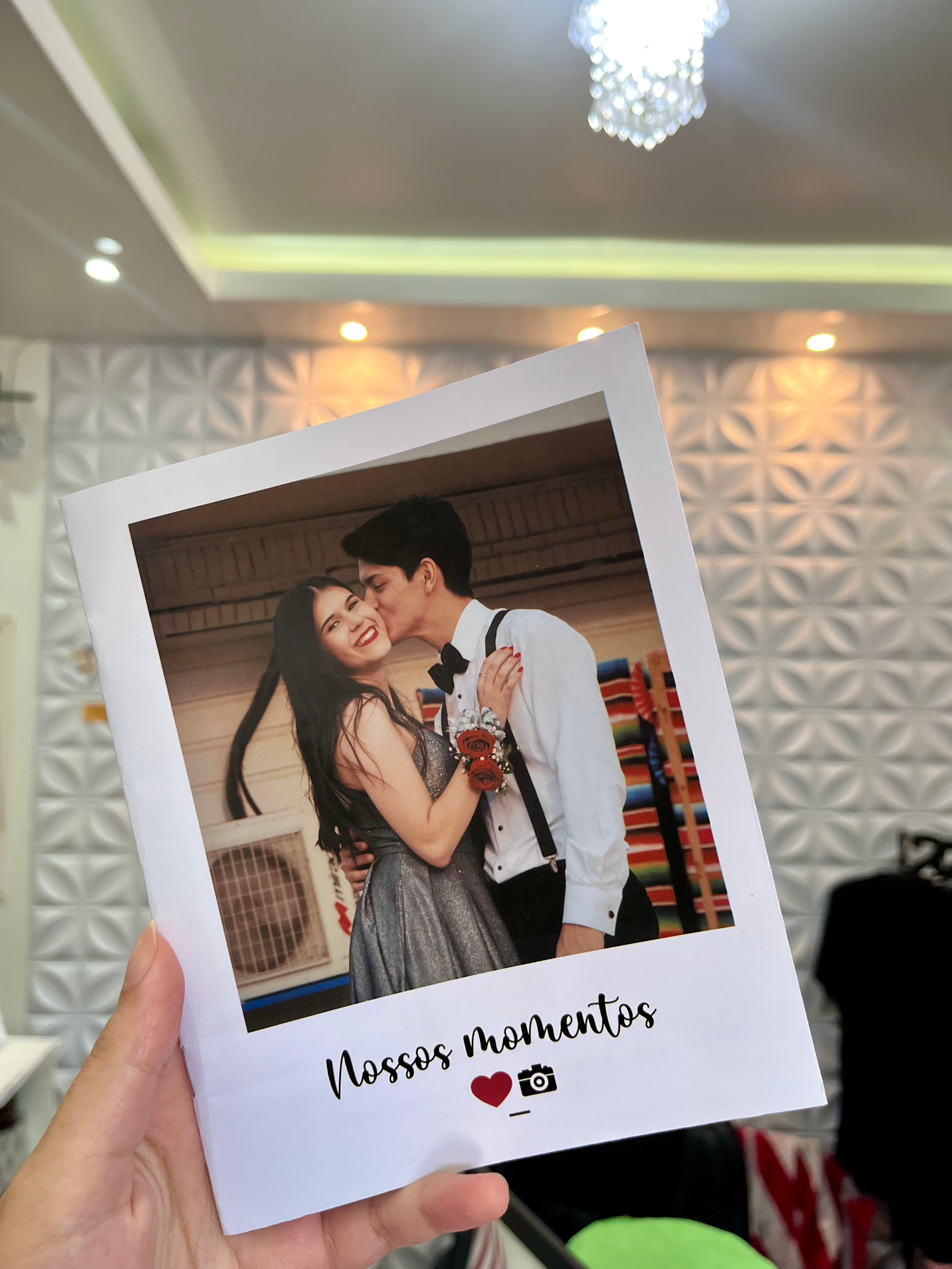 Álbum de Figurinhas Polaroids - Presente para Namorado (a)