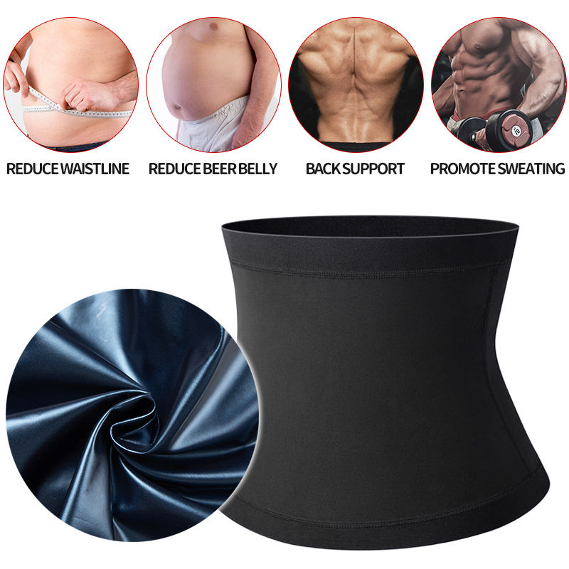 Miniatura: Men's Sauna Body Shaper Waist Trainer Slimming Belt