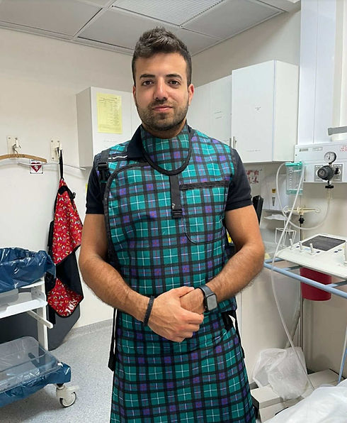 ד"ר מוחמד עזאיזה סגן מנהל מחלקת ריאות במרכז הרפואי בני ציון