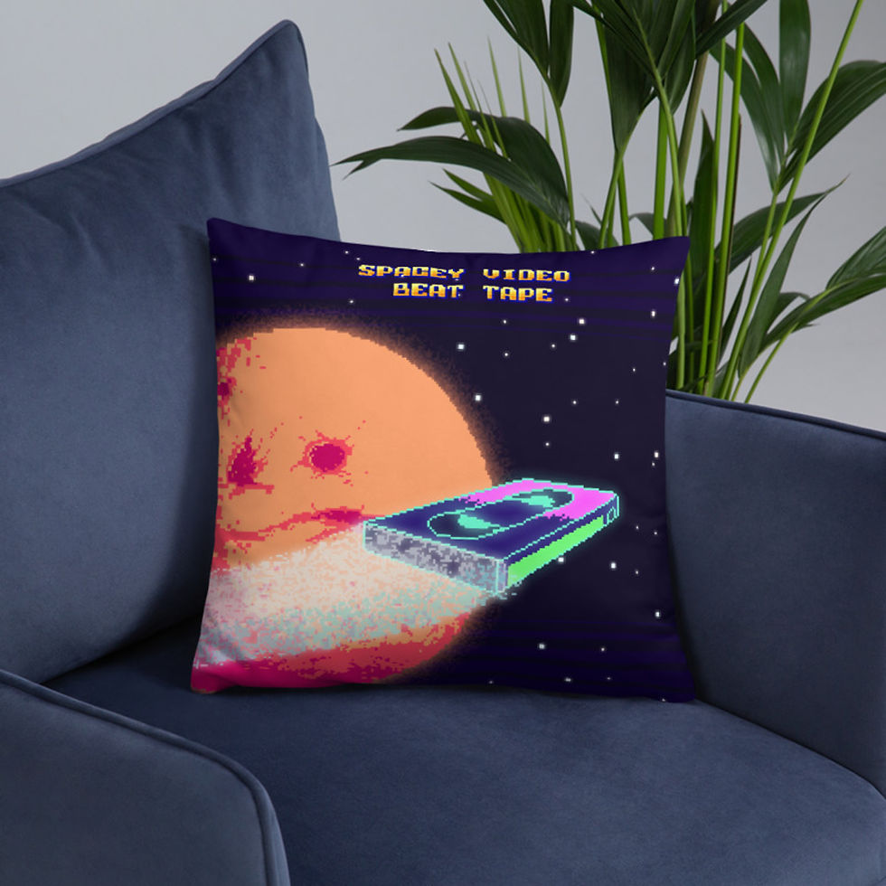 Spacey Pillow