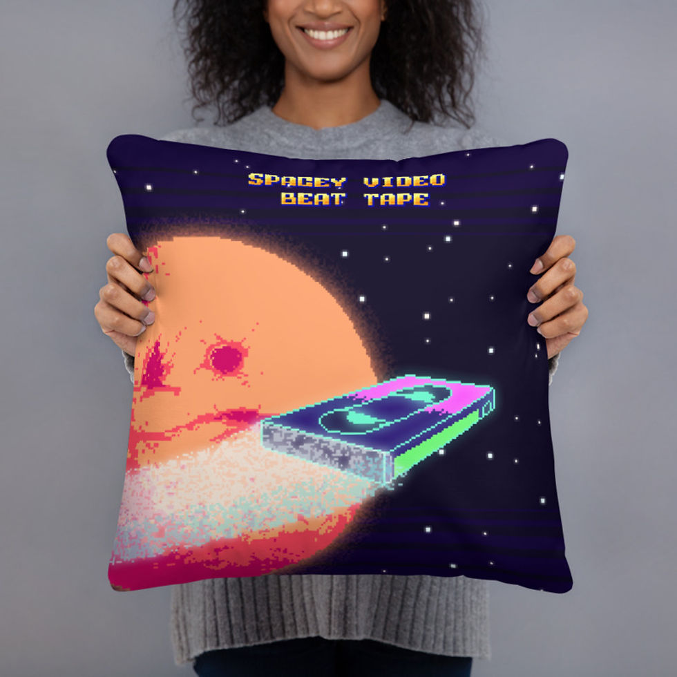 Spacey Pillow