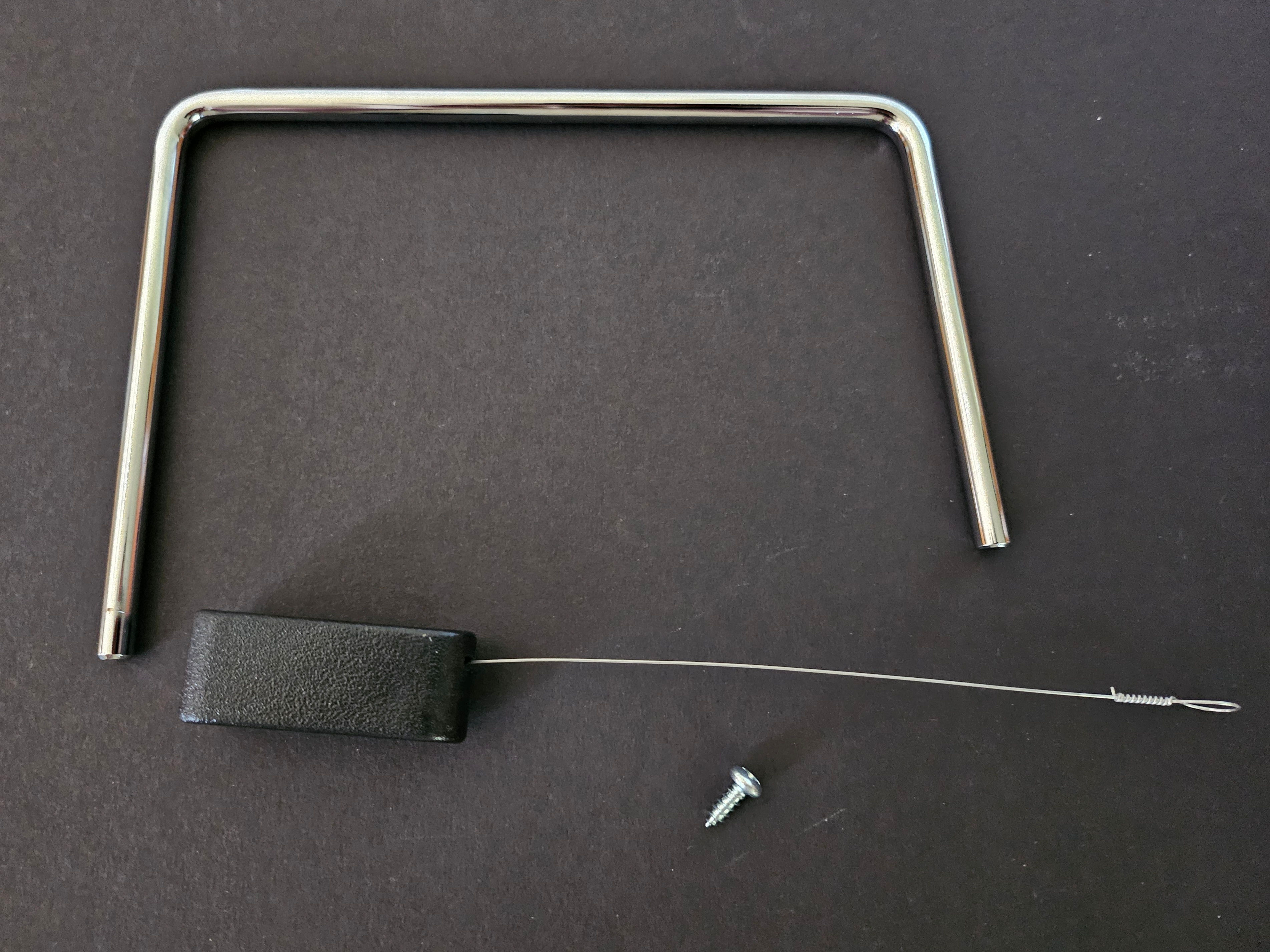 Long BLACK handle with CHROME arm assembly SKU: PPR-BHCA