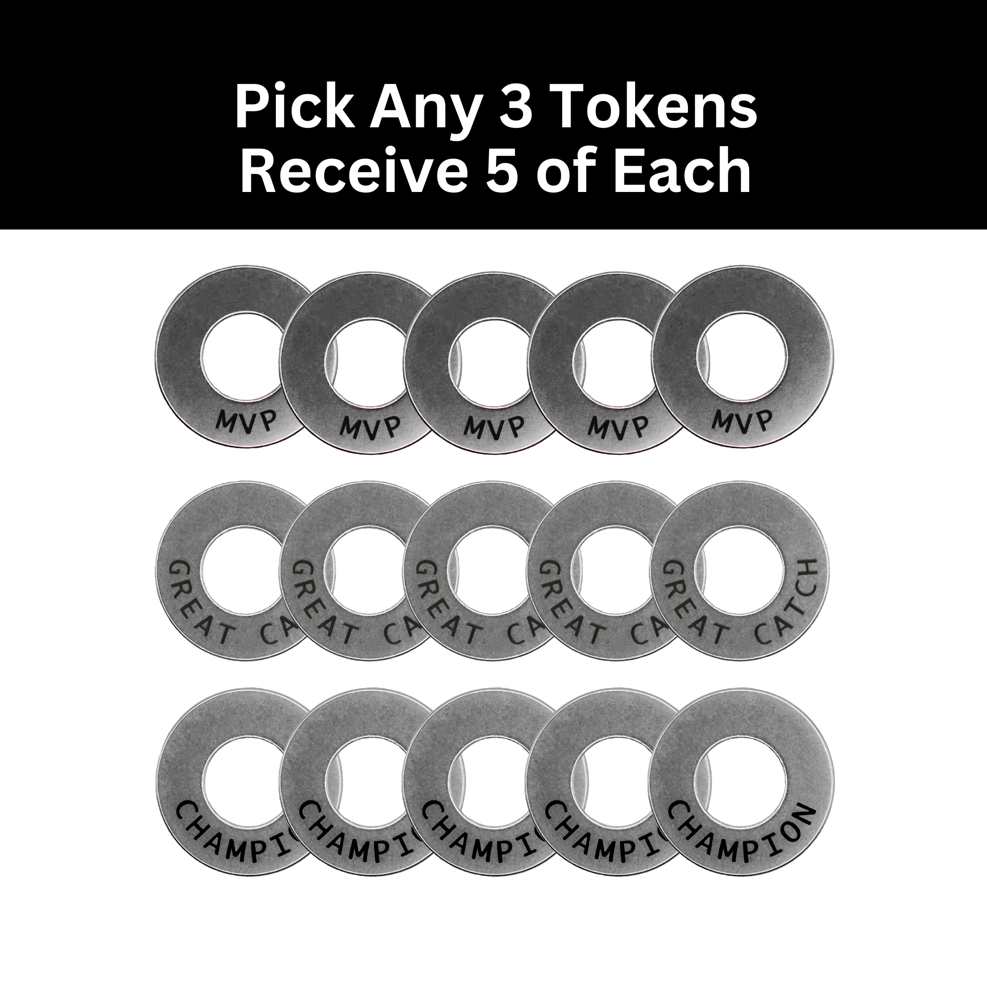 Coach's 15 Kudos Token Bundle