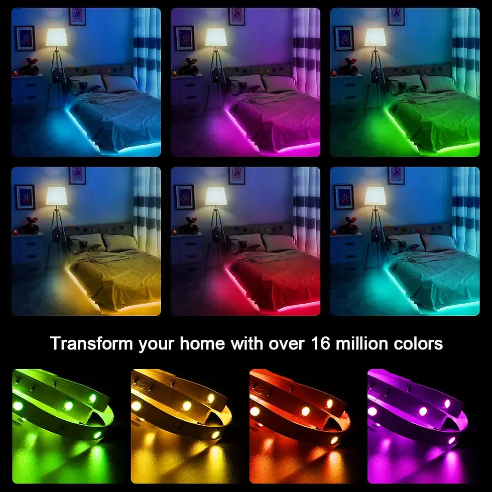 Thumbnail: RGBLED Strip Light Flexible Ribbon, DIY Led Light