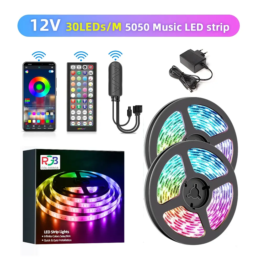 Thumbnail: RGBLED Strip Light Flexible Ribbon, DIY Led Light