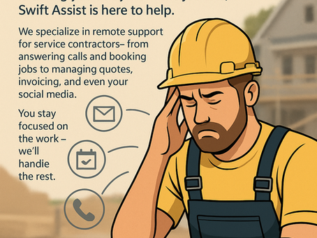 Service contractors — we’ve got your back.