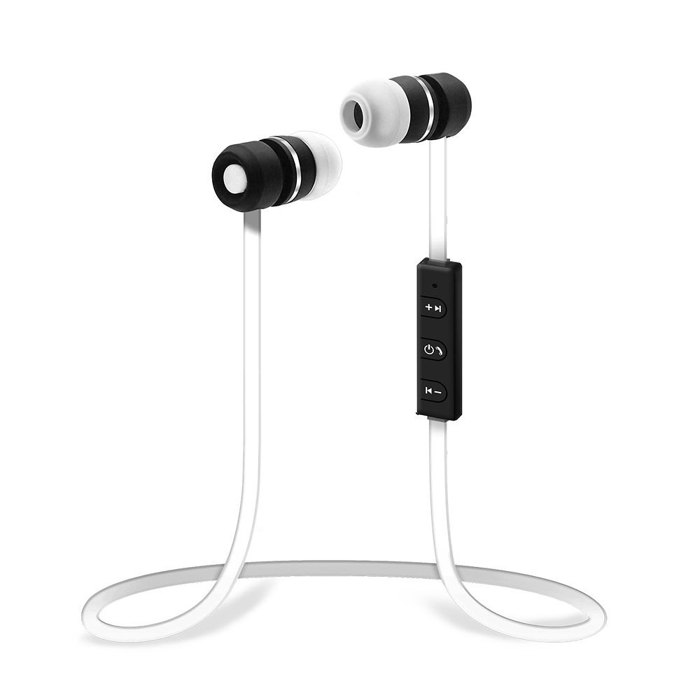 Thumbnail: BLUETOOTH FLAT CORD EARBUDS W/ MIC(HPXBT150)