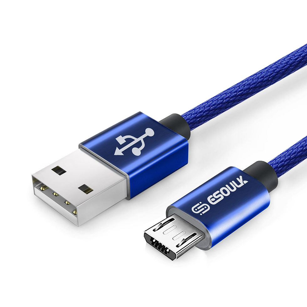 Thumbnail: Esoulk 3FT Braided Cable For V9 (12/144)