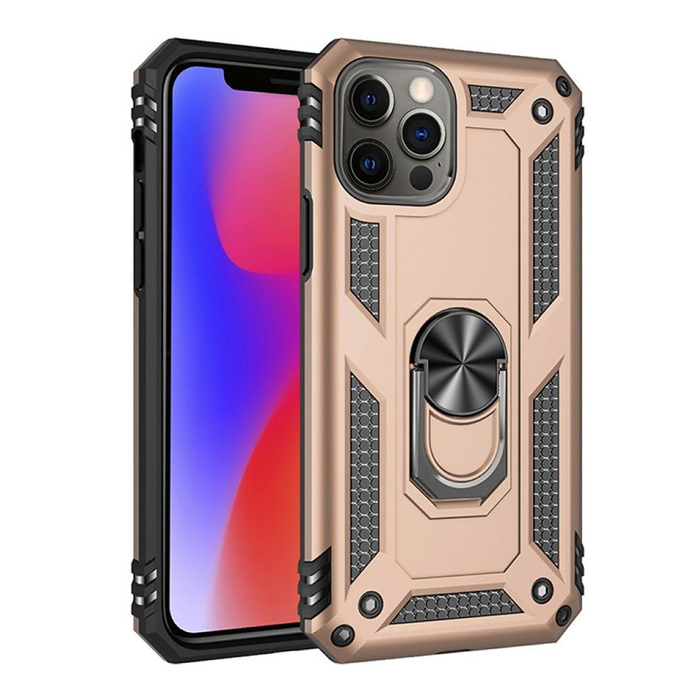 OTCR Rose Gold Anti-Drop Hybrid for Apple iPhone 14 Pro Max (6.7)