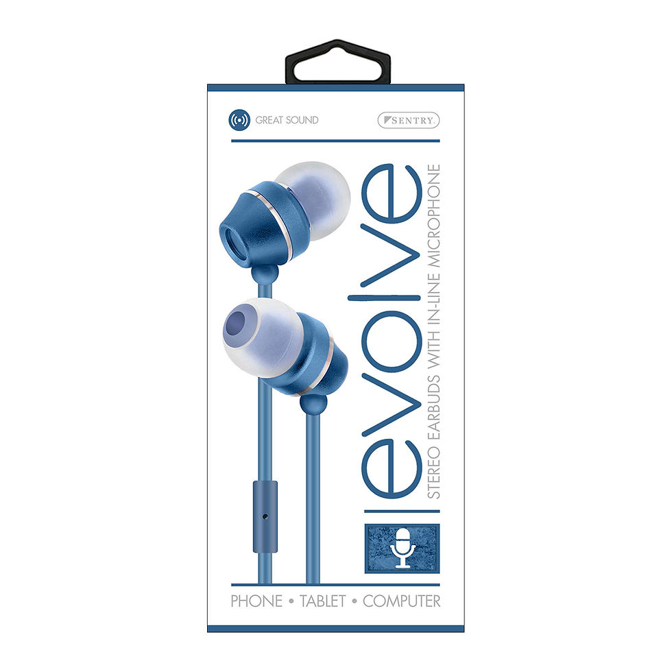 Thumbnail: Evolve Earbuds With Mic WHT(HPSHM165)