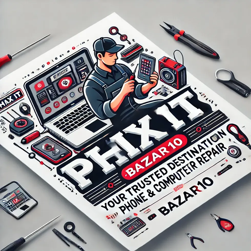 Phix It- Bazaar10 – Your Trusted Destination for Phone and Computer Repair