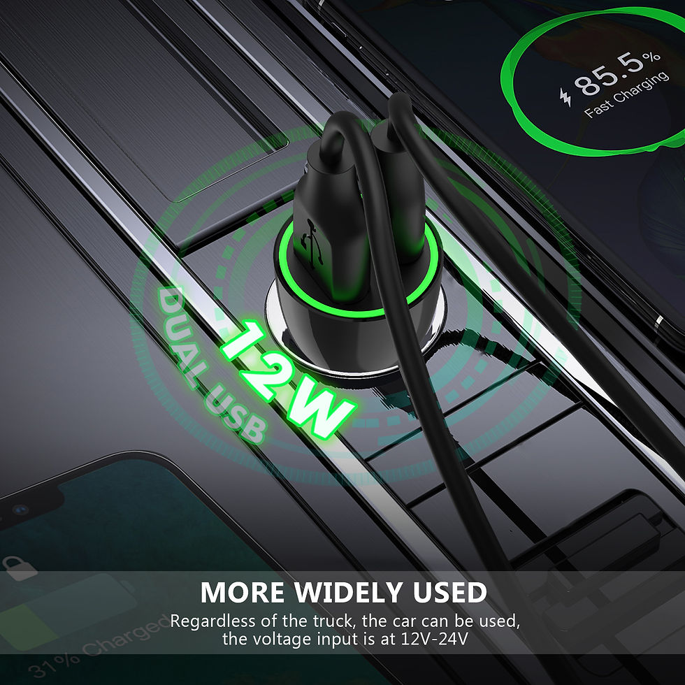 Thumbnail: 2.4 Dual USB Car Adapter (6/72)