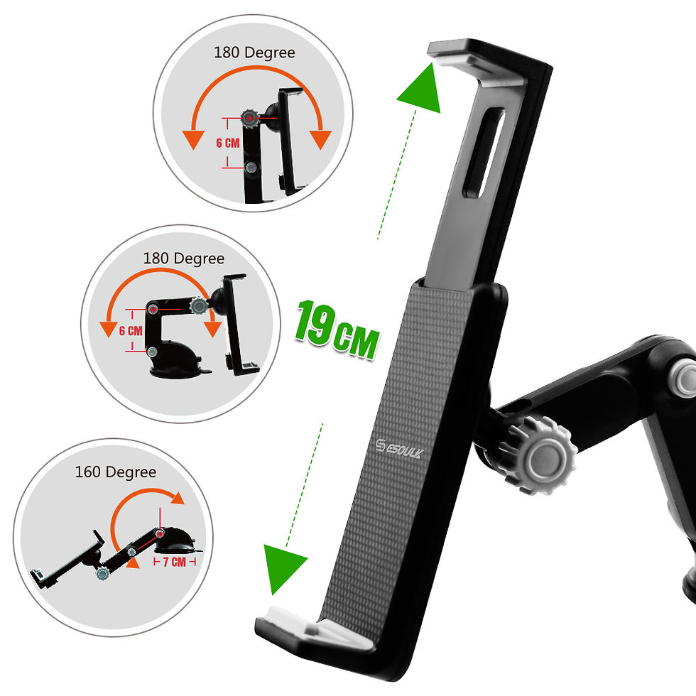 Thumbnail: Esoulk iPad Mini&phone Holder (6/48)