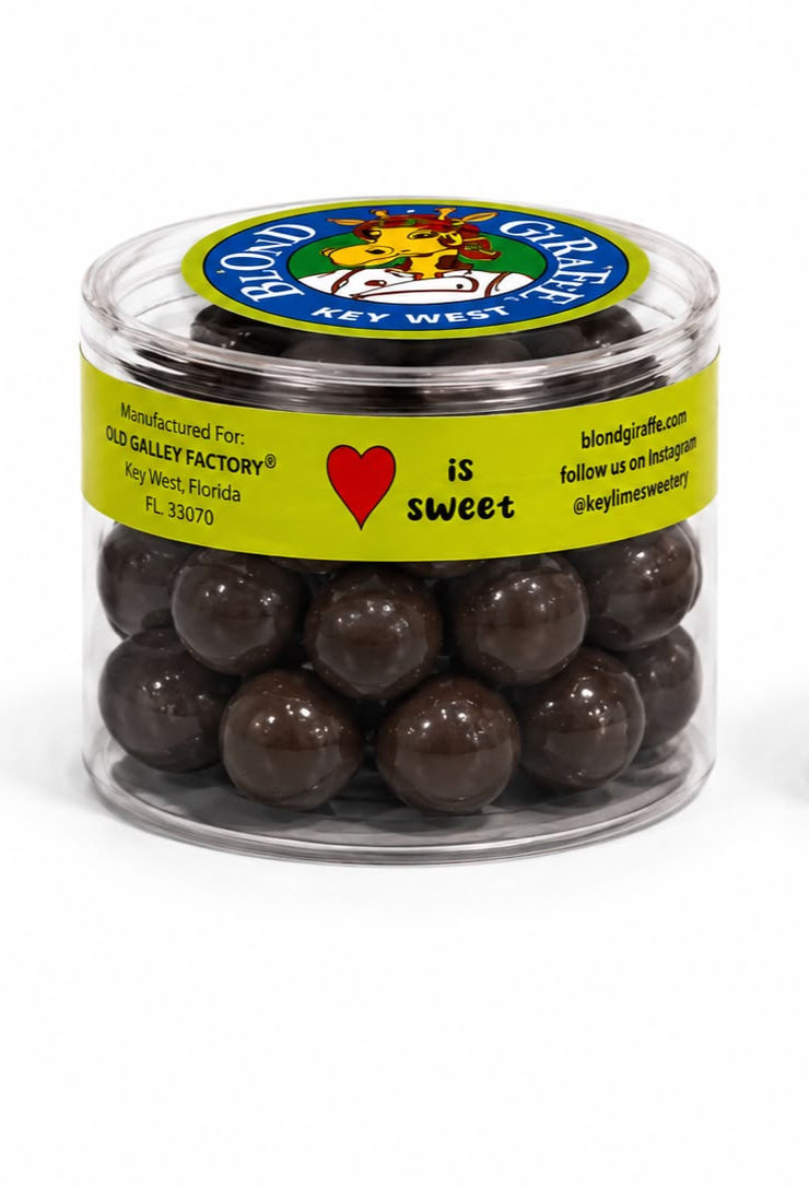 MaDark Chocolate Ginger from Blond Giraffe Key Lime Pie Factory® gourmet candies from Florida Keys.
