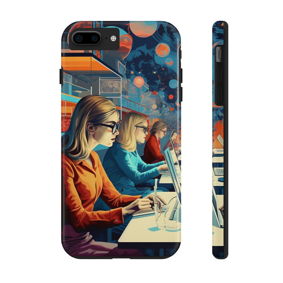 Thumbnail: 2B Bolder: Techies iPhone Cases, iphone cases Women In Tech, STEM iPhone Cases