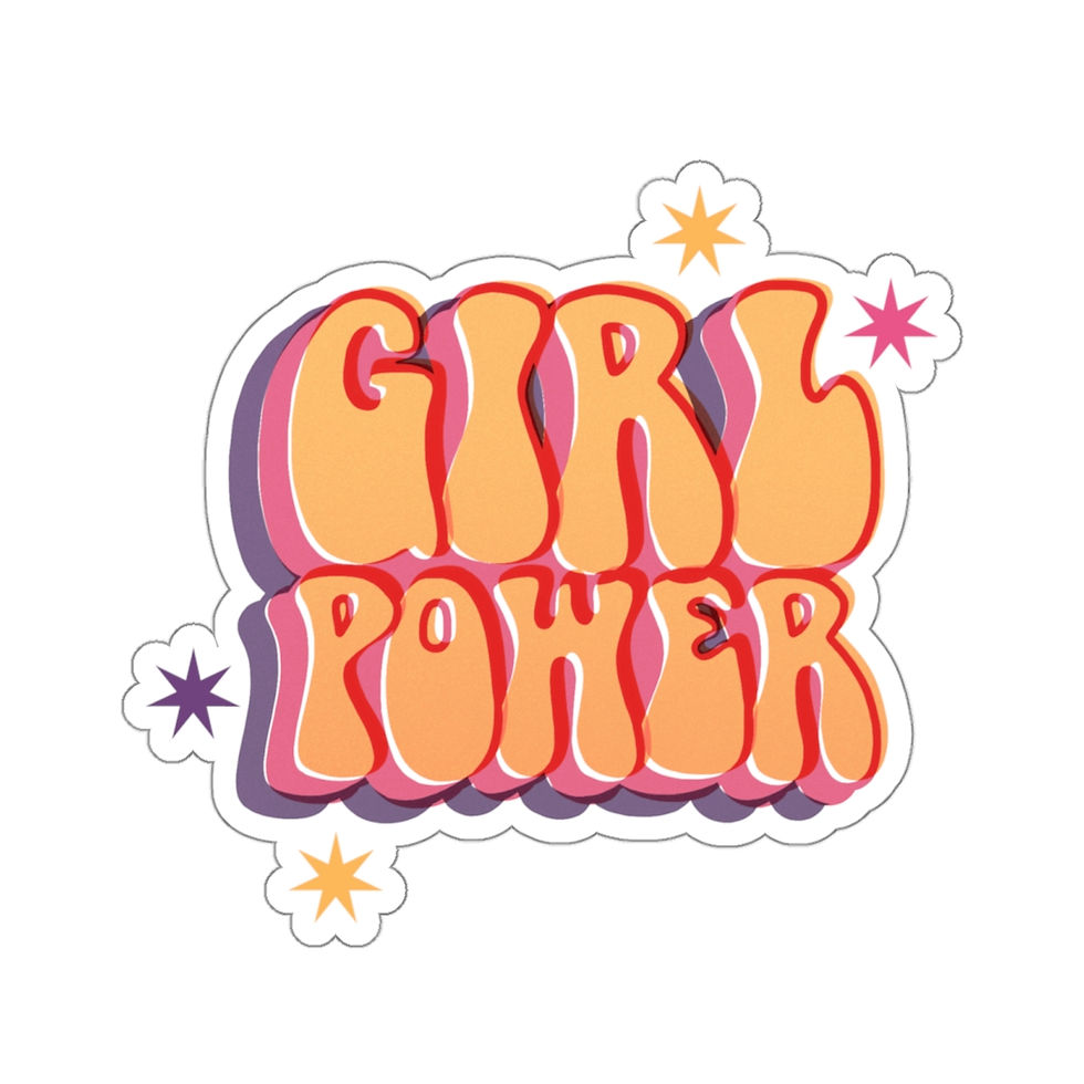 Thumbnail: Girl Power Stickers, Sticker for young girls, Encouragment Stickers