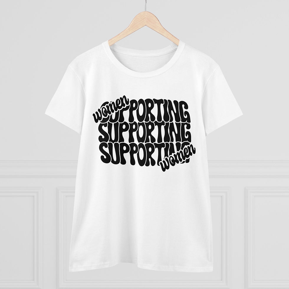 Thumbnail: Women's Tshirt "Women Supporting Women" 