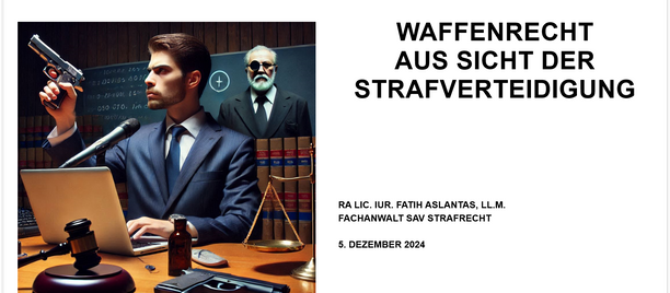 Vortrag an der Staatsanwaltsakademie