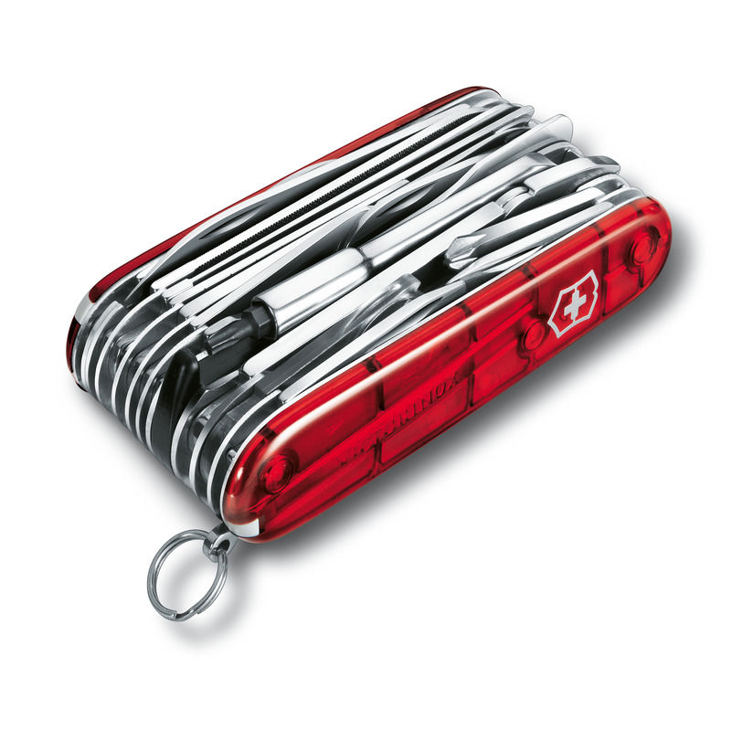 Miniatiūra: Victorinox | Kišeninis peiliukas „SwissChamp Transparent“