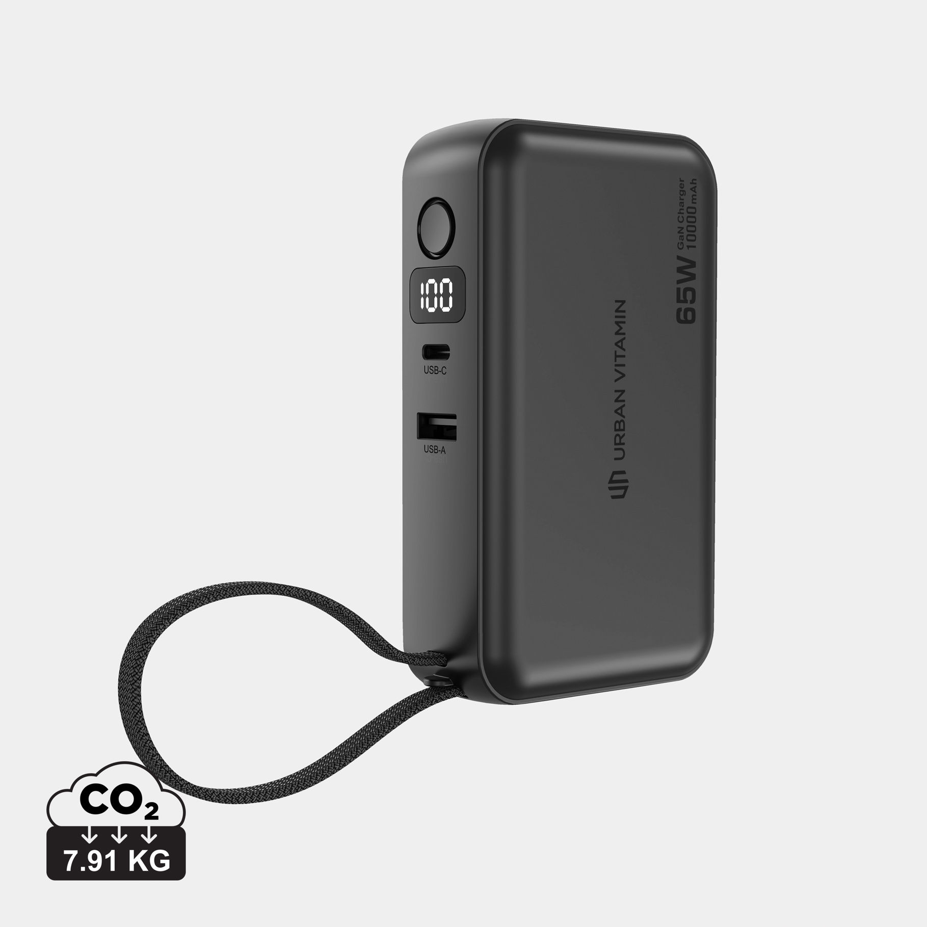 powerbankas su logotipu