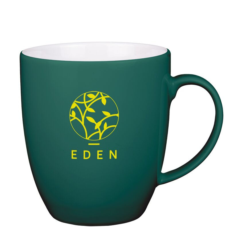 keramikinis puodelis su logotipu