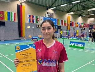 Thet Htar Thuzar Secures Runner-Up at YONEX Bonn International 2026