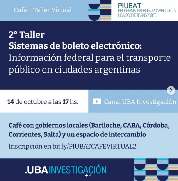 2° Taller Sistemas de boleto electrónico