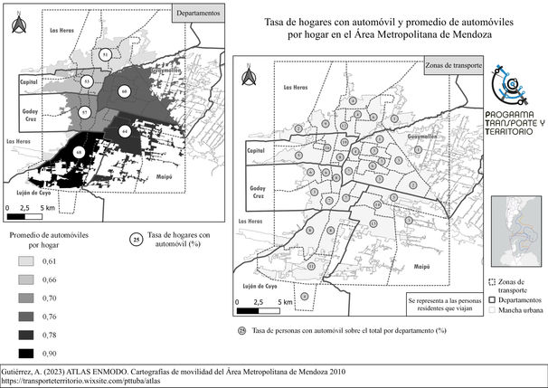 Cartografías de Movilidad Área Metropolitana de Mendoza