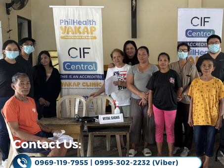 CIF Central Conduct PhilHealth Yakap Registration and Free Health Consultation at St. Anthony de Padua Church, Quezon City