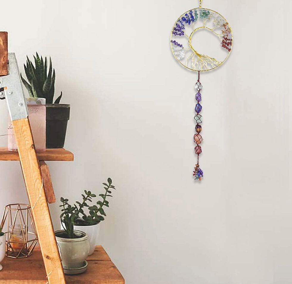 Árbol de La Vida (balance y Protección) cristales naturales