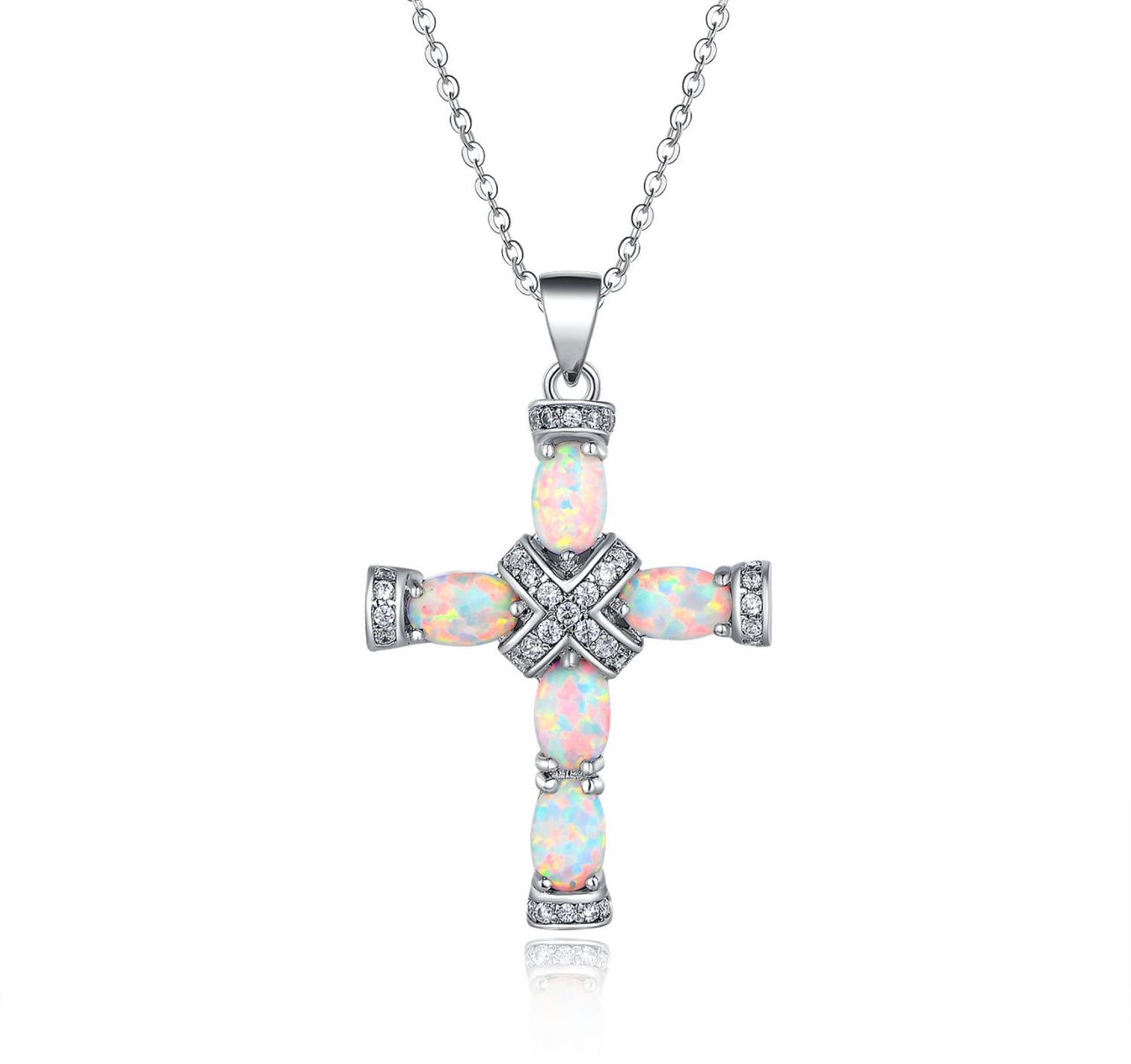 Cross Opal Cruz ✝️ Protección contra Envidias 