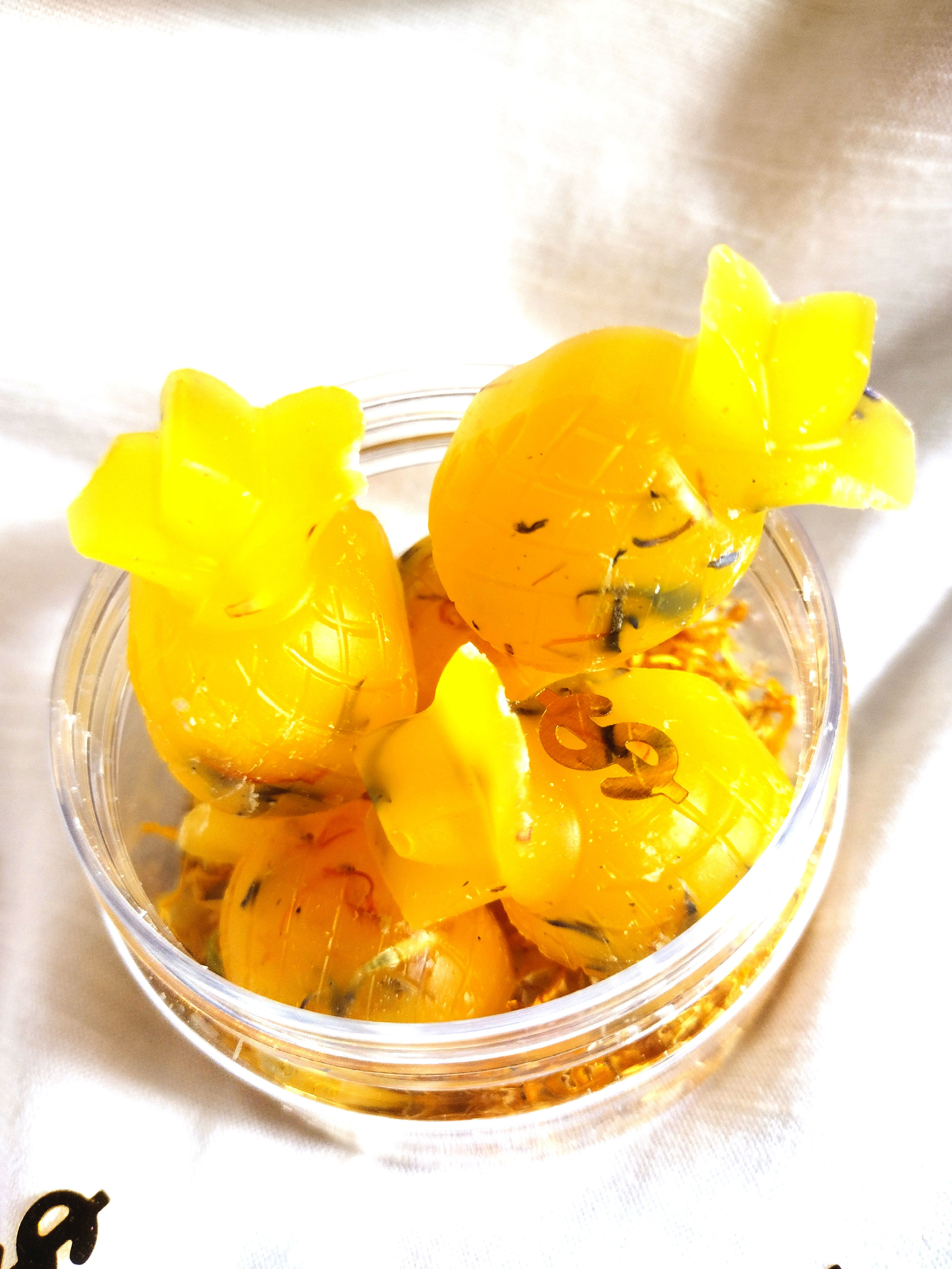 FUCION de Cera Preparada 🍍💵La Piña Atracción de Abundancia🍍💵(WAX MELT)