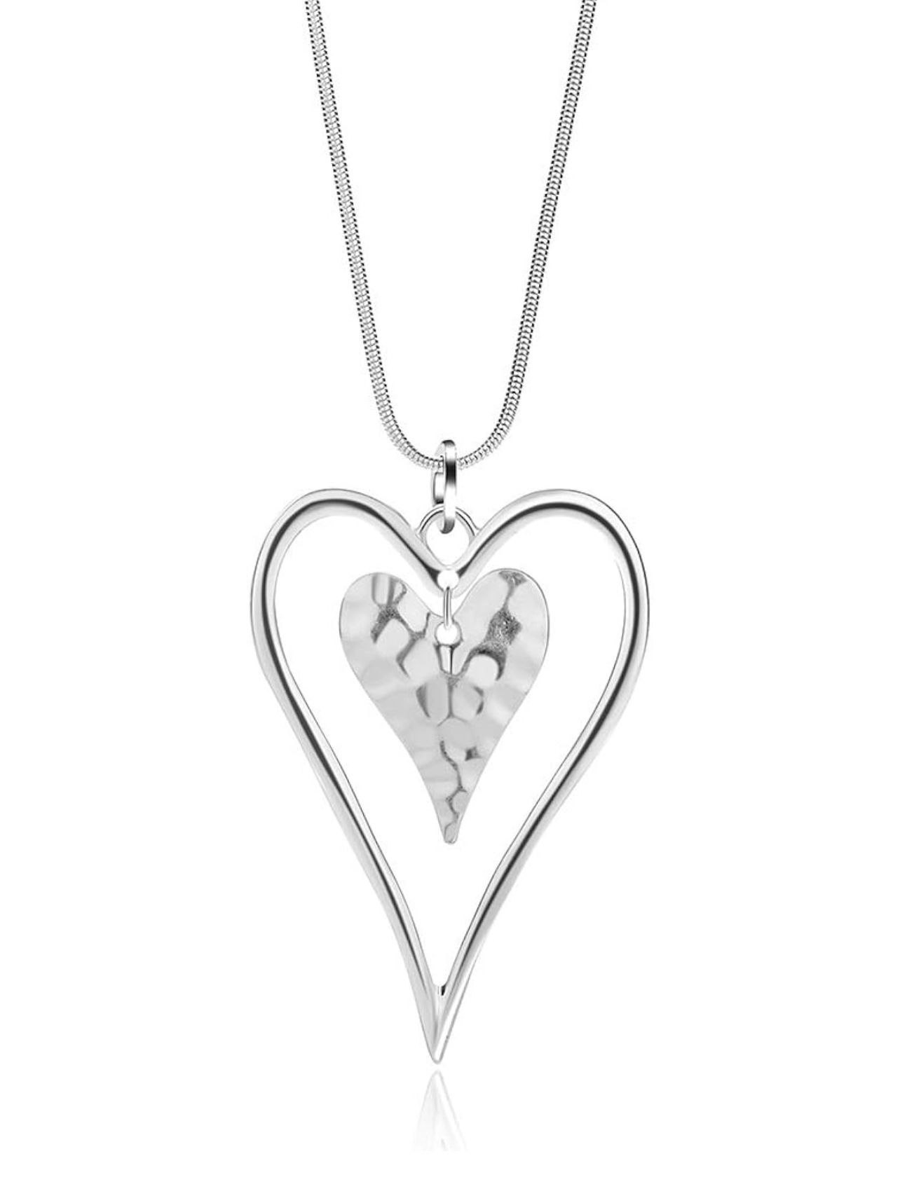 Collar de plata Amor Divina Femenina ❤️