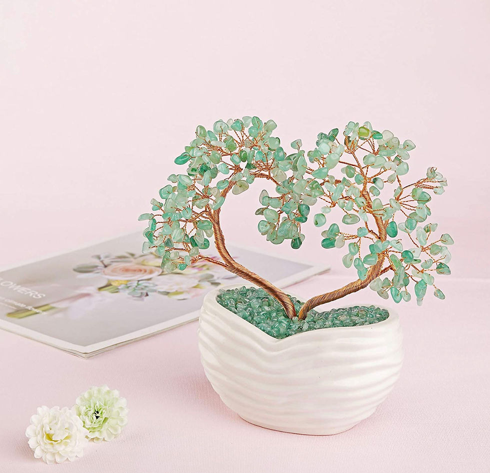 Miniatura: Árbol cristal Aventurina verde 🍀 