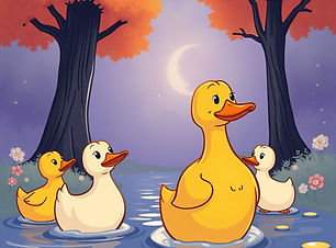 Before entering the Duckiverse, every soul chooses its starting path._The family, the stru