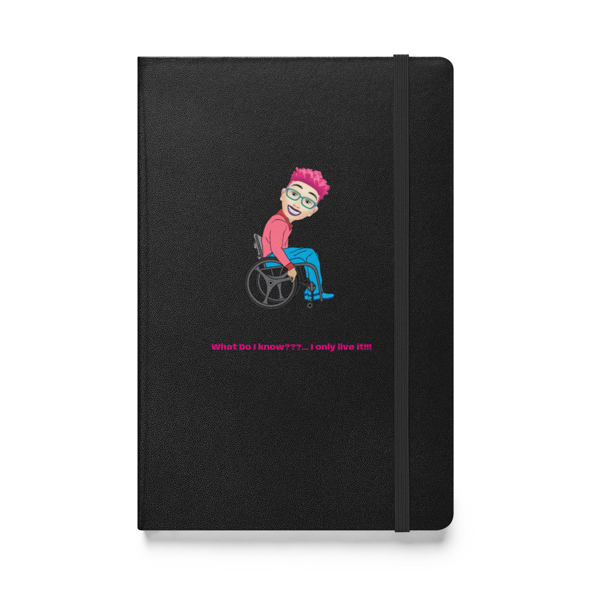 Hardcover bound notebook