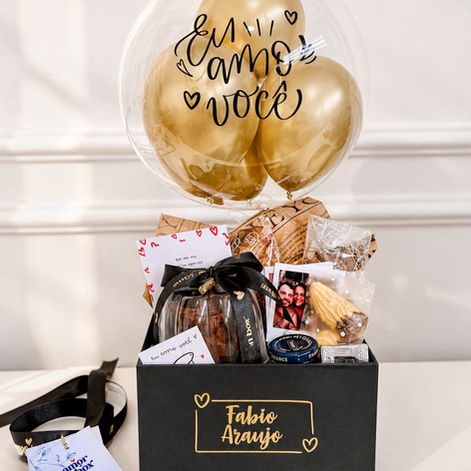 Cestas de café da manhã personalizadas João Pessoa - Amor in Box