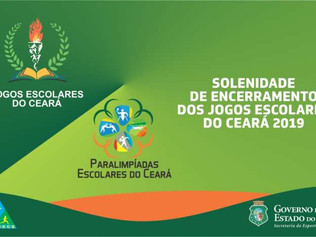 Cerimônia de encerramento dos Jogos Escolares do Ceará será na sexta-feira (11)