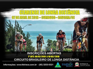 CEARENSE DE LONGA DISTÂNICA - CIRCUITO BRASILEIRO DE LONGA DISTÂNCIA - INSCRIÇÕES ABERTAS