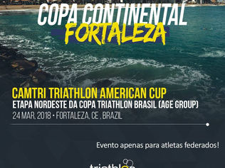 COPA CONTINENTAL: ELITE/ U23 e COPA BRASIL DE SPRINT TRIATHLON ETAPA NORDESTE. CAUCAIA/CE.