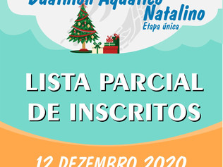 LISTA PARCIAL DE INSCRITOS - CAMPEONATO CEARENSE DE DUATHLON AQUÁTICO NATALINO.
