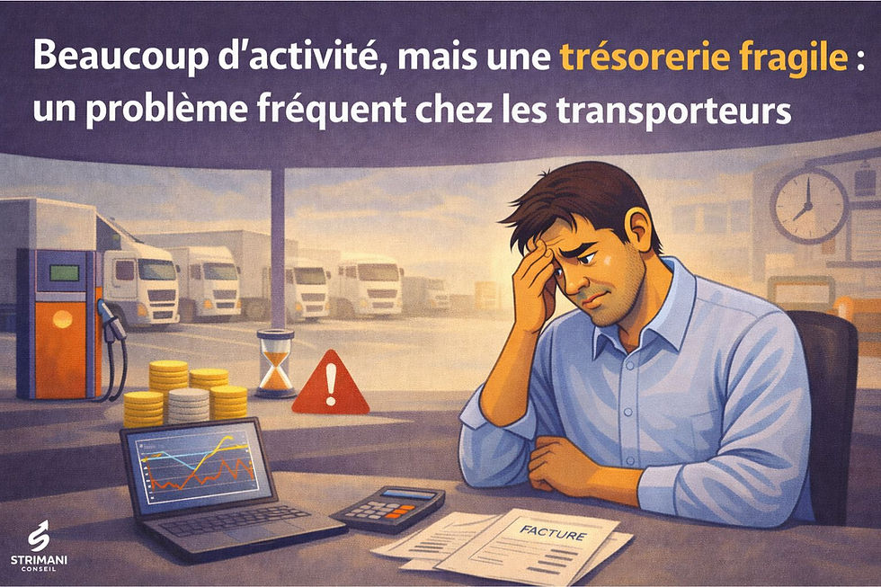 Transport : quand l’activité ne suffit plus à sécuriser la trésorerie