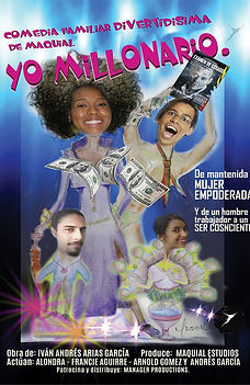 yo millonario portada. Maquial