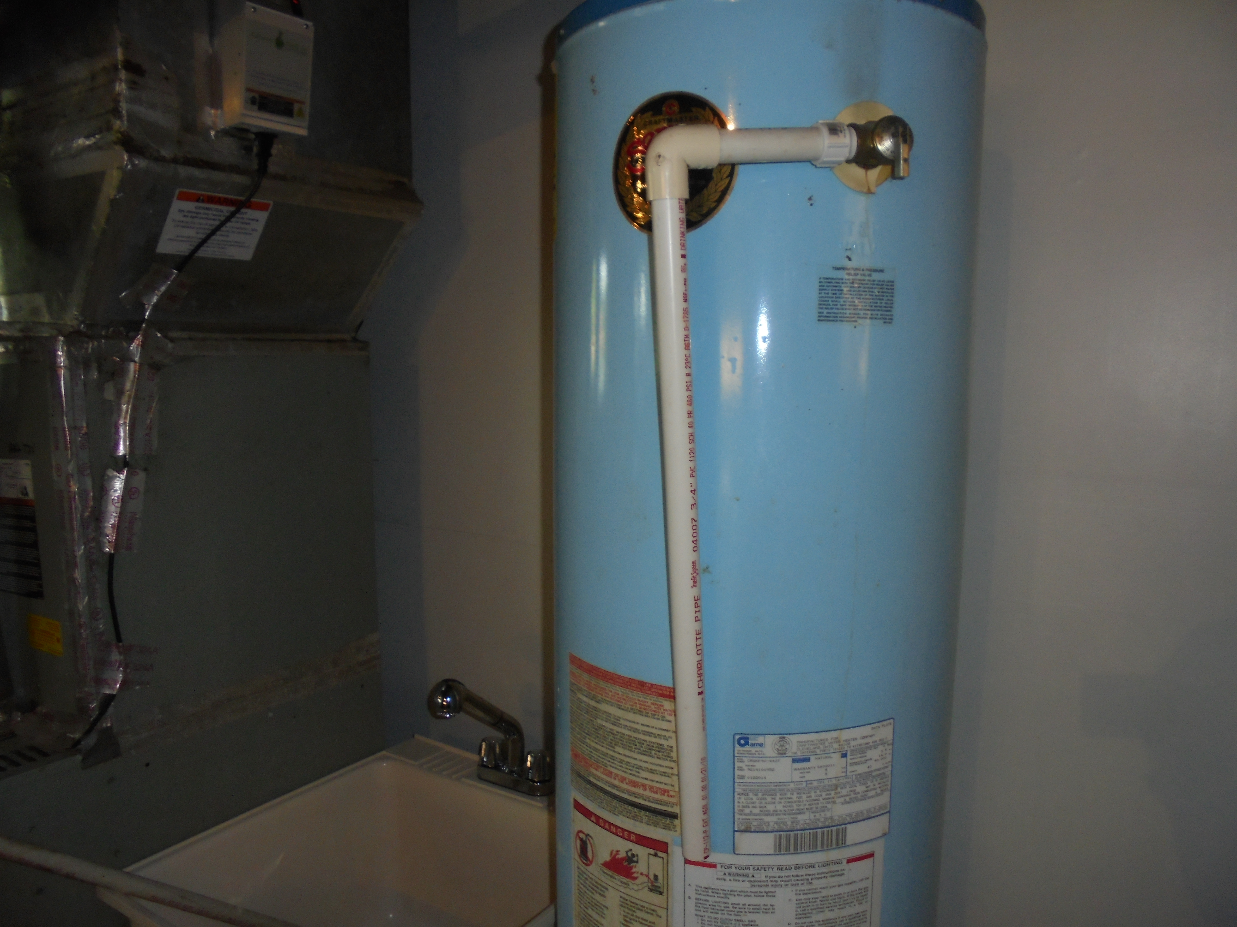 Water Heater inspection - Pelham