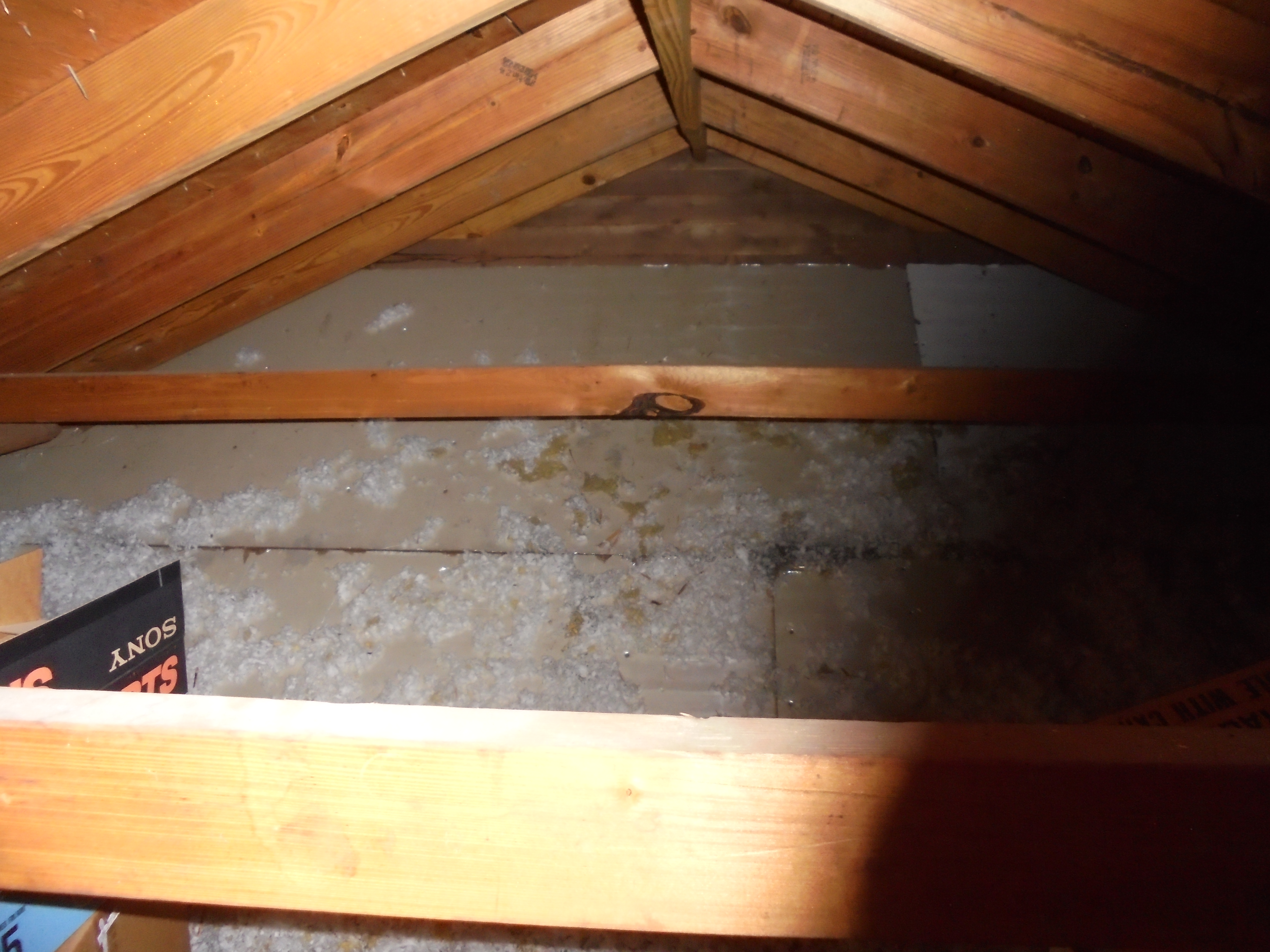Missing Insulation in Attic