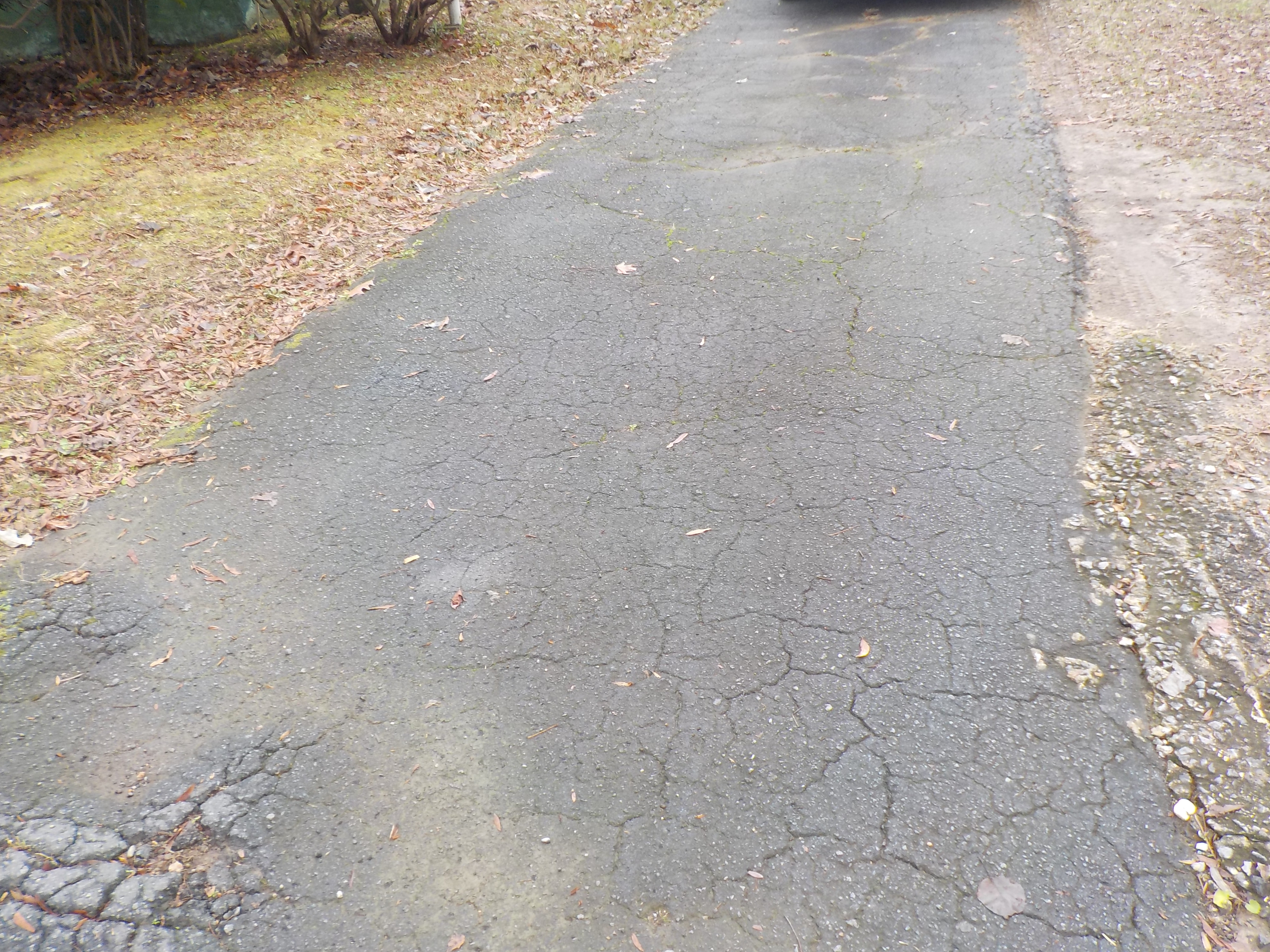 Decayed Asphalt Driveway - Birmingh