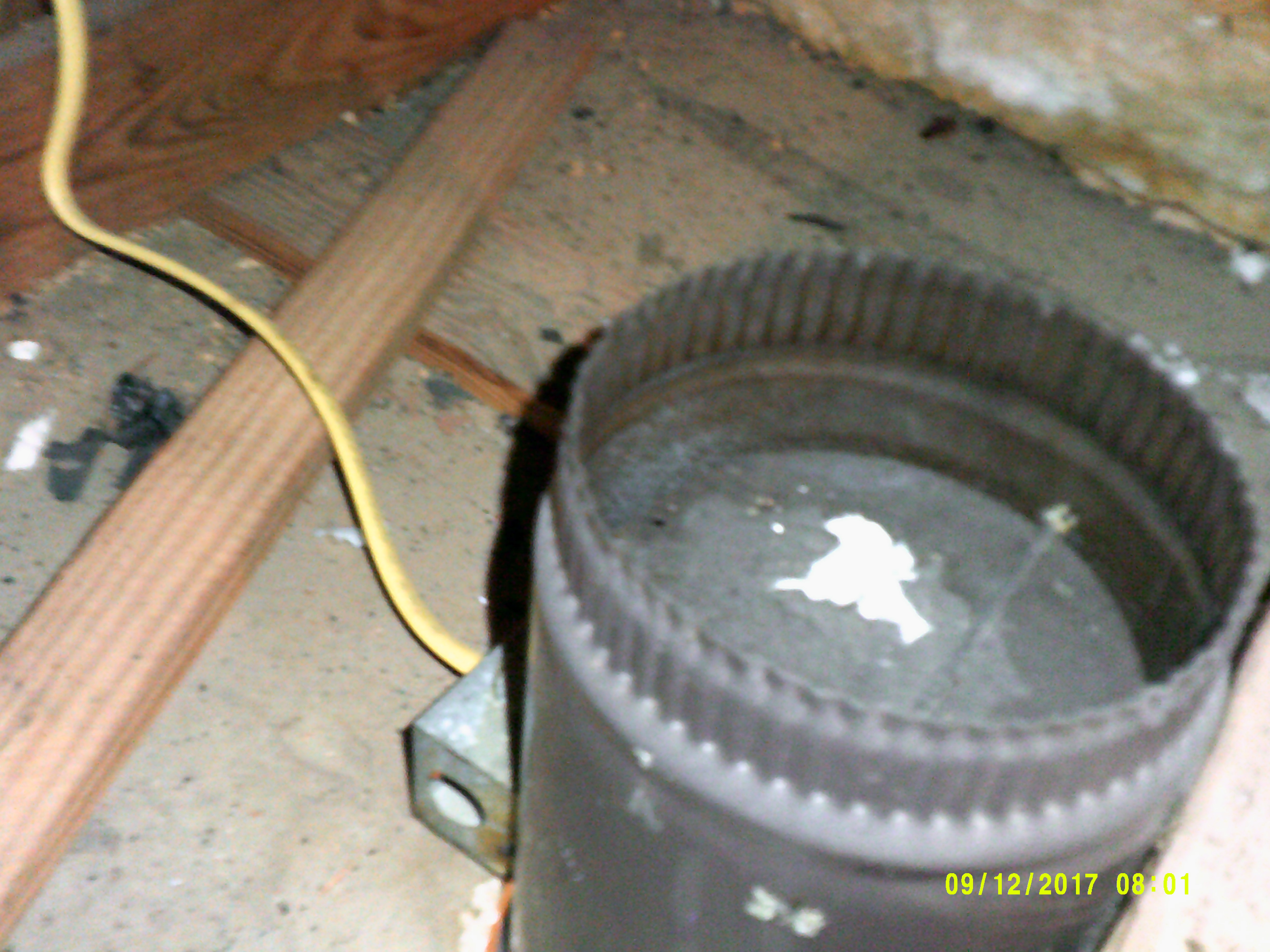Kitchen hood vents ino attic